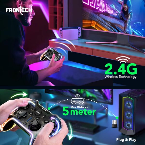 FRONTECH Fire Pro Wireless Gaming Pad - Image 7