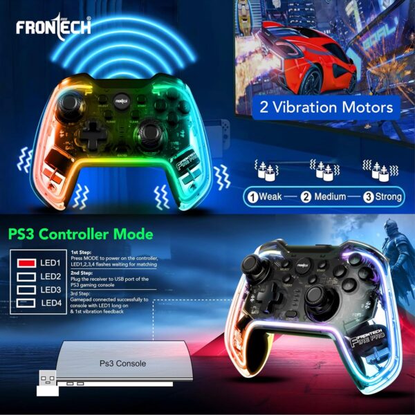 FRONTECH Fire Pro Wireless Gaming Pad - Image 9