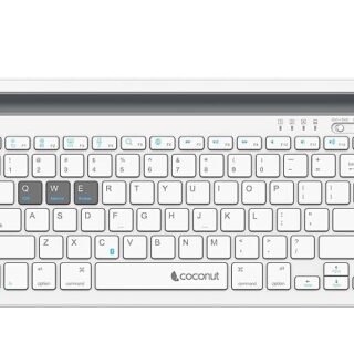 coconut Evolve WK20 3 in 1 Multi Device Wireless Keyboard White