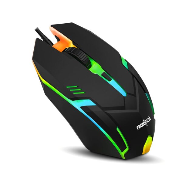 FRONTECH Wired USB Optical Mouse