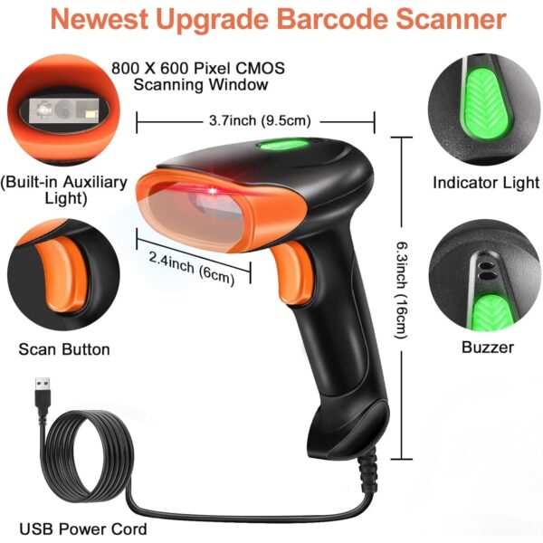 WIRELESS BARCODE SCANNER CALCULAS - Image 2